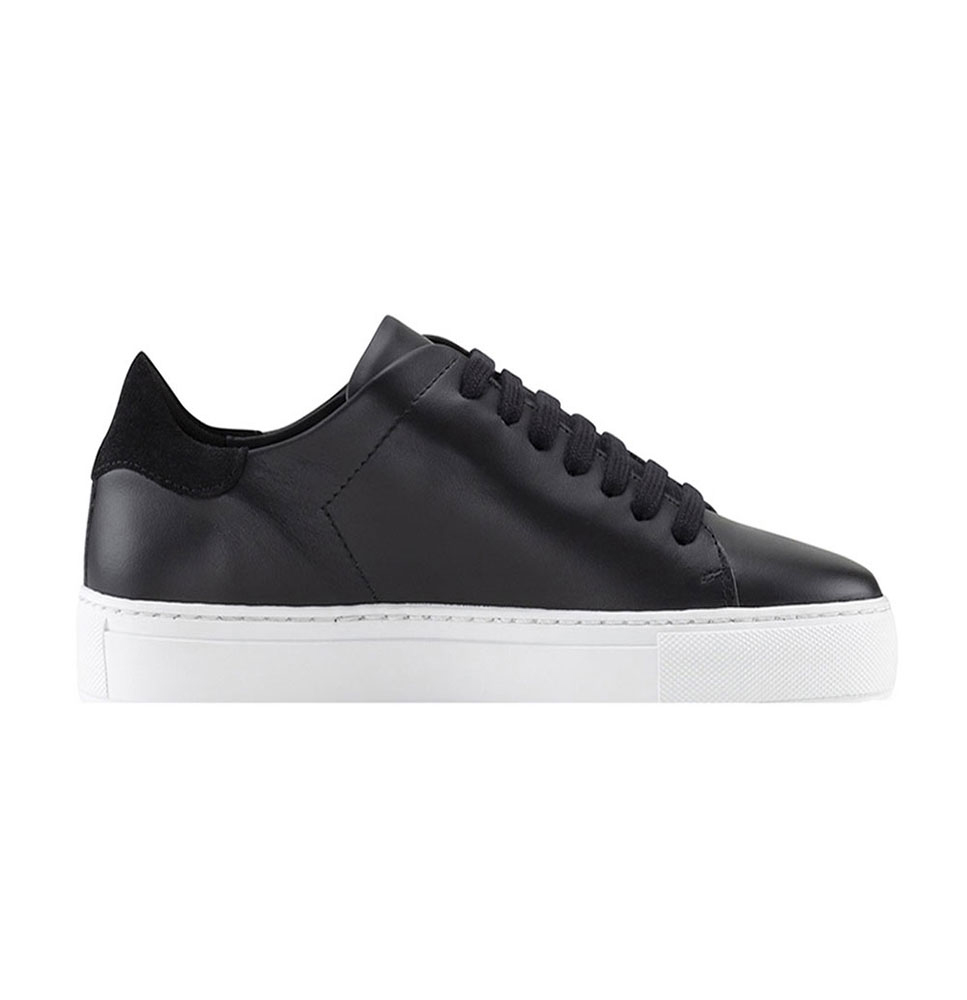 Black Low Top Sneakers Shoe